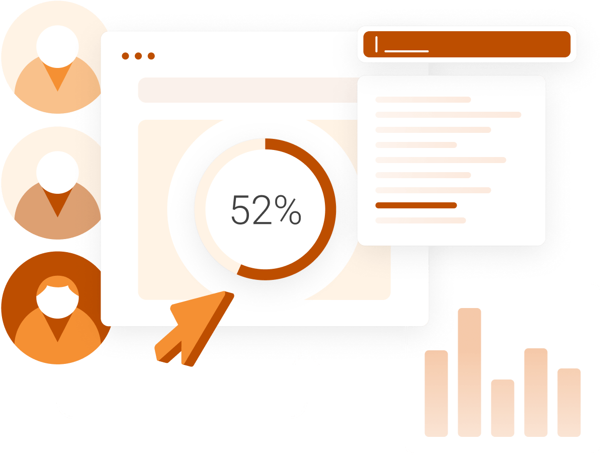 Pick the keywords you'd like to rank for. Monitor competitors.