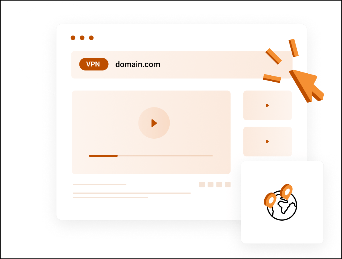 Stream and browse without limitations