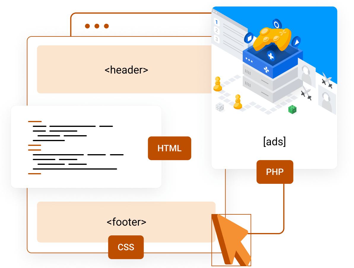 Easy custom code snippets